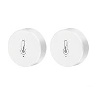 Sensor inteligente de humedad de temperatura para zigbee 3.0 termómetro inalámbrico higrómetro para Tuya App automatización del hogar Monitoreo remoto uso interior exterior habitación bebé invernadero