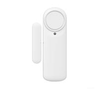 Sensor inteligente WiFi para puerta y ventana, alarma de seguridad inalámbrica de 90 dB con pantalla de nivel de batería, compatible con ALEXA, configuración para oficina, caravana y apartamento