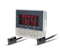 Sensor magnético LCD DRO de 2 ejes, sensor de escala de desplazamiento digital de cinta, codificador CNC, torno para máquinas de carpintería, precisión y multifuncionalid,Multi-colored-1000mm set