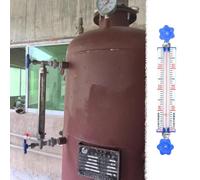 Sensor Nivel Agua Deposito Indicador Nivel Tanque Aceite Antivibración | Herramienta de Medición de Profundidad de Tubo de Vidrio sin Costuras de una Sola Pieza, Monitor de Nivel de Tanque