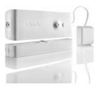 Sensor Somfy 2400931, blanco, para detectar la apertura y la rotura del vidrio. Somfy