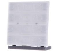 Sensor táctil KNX 4 confort 4f TS4 ws - Sensor táctil para domótica KNX 5004003 | Gira | 5004003 | Sensor táctil con bus de comunicación