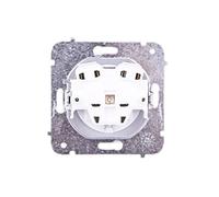Sentia Toma individual con orificio 16A blanco 1434-10 elektro-plast nasielsk 5906868430940