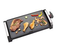 Senya SYCK-G021 - Plancha eléctrica XL para 6 a 8 personas, con revestimiento antiadherente 2200 W, color negro
