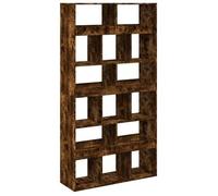 Separador De Ambientes Madera Roble Ahumado 100x33x187,5 Cm Vidaxl
