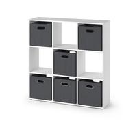 Separador De Ambientes Nove 104 X 108 Cm Con 6 Cajas Plegables Vicco
