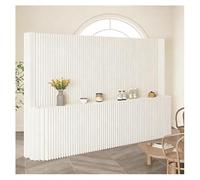 Separador de ambientes plegable con estantes para sala de estar, oficina, hogar - Partit de pared templado (300 x 200 cm / 9.85x6.56 ft)