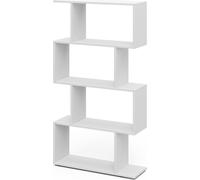 Separador de ambientes Vicco Levio Blanco 70 x 132.1 cm 4 compartimentos, Model 56313