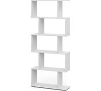 Separador de ambientes Vicco Levio Blanco 70 x 164.1 cm 5 compartimentos, Model 56316