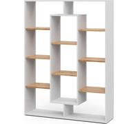 Separador de ambientes Vicco Roble blanco/dorado 107.2 x 143 cm, Model 56307