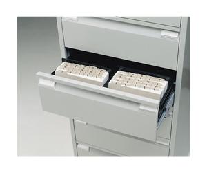Separador de fichero, UE 10 unid. BISLEY, para armario fichero A6 con 2 guías