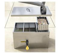 Separador de Grasa para Cocina, de Acero Inoxidable 301, para el Tratamiento de Grasa para Cocina, de Acero Inoxidable 301, para el Tratamiento de Aguas residuales en hoteles y restaurantes.