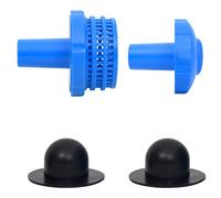 sephironlbb Juego de guardabarros de polipropileno de 30 mm con filtro de entrada y salida, conector de pared para piscina y jacuzzi, accesorios para mantenimiento y cuidado de piscinas y spas