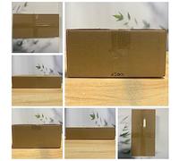 Seprendi 30 unidades de mini cajas de papel de estraza con ventana, embalaje de regalo, caja de golosinas para jabón, golosinas, etc