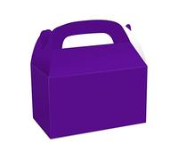 Seprendi Paquete de 48 cajas de regalo de papel a dos aguas para fiesta de cumpleaños, ducha, 6 x 3.5 x 3.5 pulgadas, color
