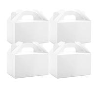 Seprendi Paquete de 48 cajas de regalo de papel para fiesta de cumpleaños, ducha, 6 x 3.5 x 3.5 pulgadas, color