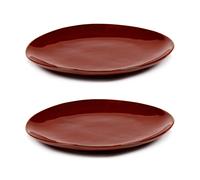 Serax 2 Platos La Mère M Ø20 cm Venetian red