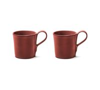 Serax 2 Tazas de café La Mère 13 cl Venetian red