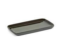 Serax Bandeja rectangular Cose S 9.8x16.2 cm Dark Grey
