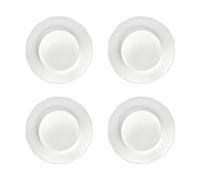 Serax Plato hondo plato de acompañamiento Silhouette L Ø18.5 cm set de 4 White
