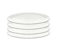 Serax Plato Silhouette oval L 21x30 cm set de 4 White