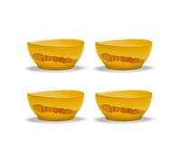 Serax Set de 4 boles Ottolenghi Feast S Ø15 cm Yellow stripes red