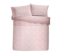 Serene, Rosa encarnado, Duvet Cover Set: King