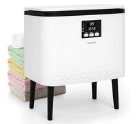SereneLife Calentador de Toallas Rectangular, Gran Capacidad para Mantas y Paños, Control de un Solo Toque, Diseño Eficiente en Energia, Apagado Automatico, Capacidad de 20L