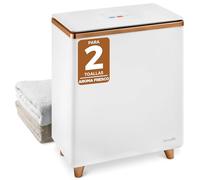 SereneLife calentador de toallas rectangular, Towel warmer, Spa, Calientatoallas electrico, Para baño, Apagado automatico, Portatil, Ideal para 2 toallas grandes, Mantas, Batas de baño, Pijamas