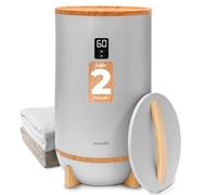 SereneLife Calentador de Toallas Tipo cubeta, con Fragancia Personalizable, Towel Warmer, SPA, Calientatoallas, Electrico, para baño, Apagado automatico, Portatil, para Pijamas, Manta, Bata de baño