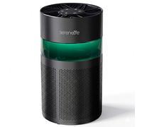 SereneLife Purificador de Aire Portátil con Filtro HEPA H13 | Silencioso, ideal para Alergias y Pelo de Mascotas, Mini, con Aromaterapia, Luz Ambiental, Temporizador