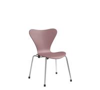 Fritz Hansen Silla infantil 3177 Series 7 Wild rose fresno pintado-cromo