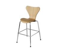 Fritz Hansen Silla 3177 Series 7 Junior cromo Lacquered oak veneer