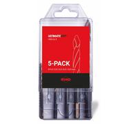 SERIE DE BROCAS PUNTA "HSS COBALTO 5%" EN ESTUCHE, RUKO, 5 unidades - 4÷10 mm