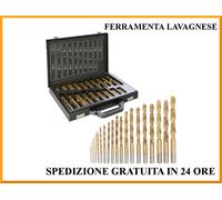 Serie De Puntas HSS Tratamiento De Titanio Tamaño 1-10 116 Piezas