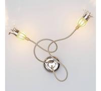 Serien Lighting Lámpara de pared de diseño Poppy flores con efecto