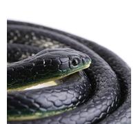 Serpiente de Goma Realista Juguete de Serpiente de Goma Flexible de 130 Cm Falsa Realista para Bromas de Halloween Regalos de Mordaza Bromas de Fiesta con Diseño