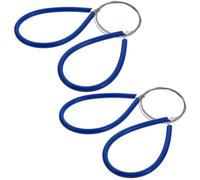 Serrucho Azul de Acero Inoxidable de PVC de Alambre Mango | Portátil y Ligero, Agarre Cómodo, Asa de Lazo, para Camping Exterior y Corte de Ramas o Plástico