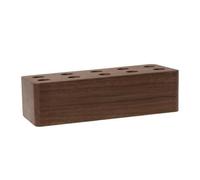 SERUCARY Portalápices Madera | Estable, Organizador, para Oficina, Estudio, Estudiantes, 10 Orificios