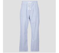 Service Works Pantalón Seersucker Chef Pants in Azul EU M