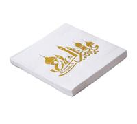 Servilleras de eventos, servilletas festivas,Servilletas suaves - Suministros de fiestas Eid de 2 capas Tissue para boda de barra de cocina para postres de café