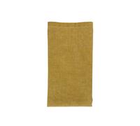 Servilleta de Algodón, Lino y Poliéster | Colección Linen de Laura Ashley | 45 cm x 45 cm | Diseños Florales y Lisos en Rojo y Amarillo Mostaza
