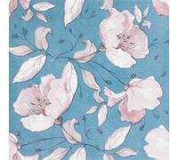 Servilletas de Papel de Colores, 20 Servilletas Shabby Chic para Boda, Cena Tea Party Shower, Decoupage, Blue Flowers