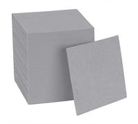 Servilletas de papel desechables para cóctel, color gris, 4 x 4 pulgadas, de alta gama, para fiestas, cuadradas, para bar, cafetería, restaurante, Navidad, cumpleaños, boda, baby shower, 100 unidades