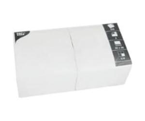 Servilletas de Papstar, 330 x 330 mm, 3 capas, color blanco, recibirás 1 paquete, contenido del paquete: 250 unidades.