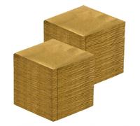 Servilletas doradas de cóctel x250, desechables de papel