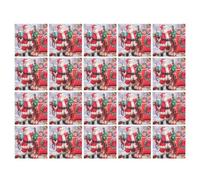 Servilletas navideñas, servilletas de papel de Navidad, 20 piezas, servilletas de Navidad de papel impresas, 2 capas, 2 capas, para invitados, para Navidad, 2 capas