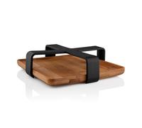 Servilletero NORDIC KITCHEN 19 x 5 cm, negro, plástico/bambú, Eva Solo
