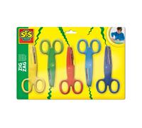 SES Creative Tijeras para manualidades – Cortes especiales – Pack 5