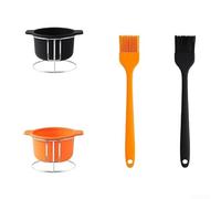 Set 12 Cuencos Especias Organizador para compacto Cocina Set | Material silicona para durable, soporta altas para temperaturas, antiadherente, colores variados, uso frecuente seguro(2)